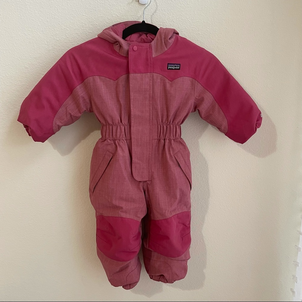 Patagonia Pink Baby Winter Snow Suit